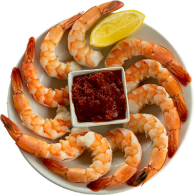 Ready to Eat, Cooked, 16 to 20 count Extra Jumbo Steakhouse Shrimp

